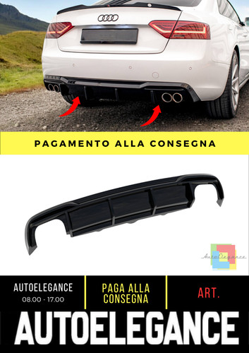 Diffusore posteriore audi - posteriore,