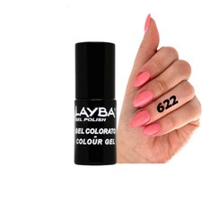 Layla Layba Smalto Gel Polish Uv Per Unghie Semipermanente Peach And Chic 622