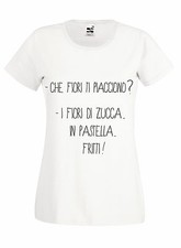 Maglia Scritte Spiritosa Fiori