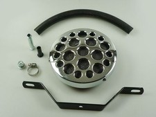 Filtro Aria Trapanato Cromo, per Harley - Davidson Panhead,Shovelhead,Evolution