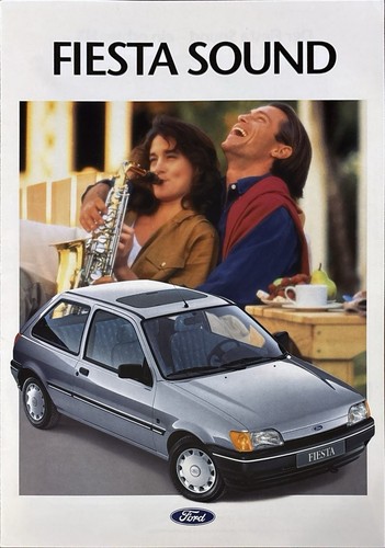 Ford fiesta sound depliant - ford,