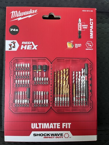 Milwaukee set punte 74 - milwaukee, di