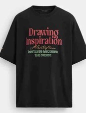 Zara T-shirt Men's M Drawing