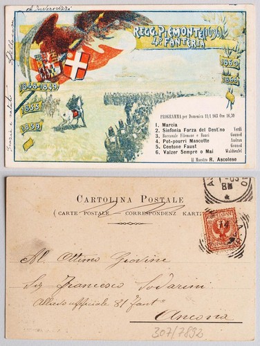 Italia anni 1910 reggimento - italia,