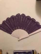 Ventaglio realizzato all’uncinetto