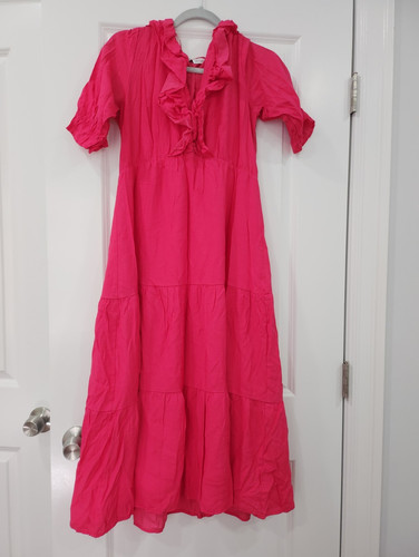 Zara donna rosa con volant - , a