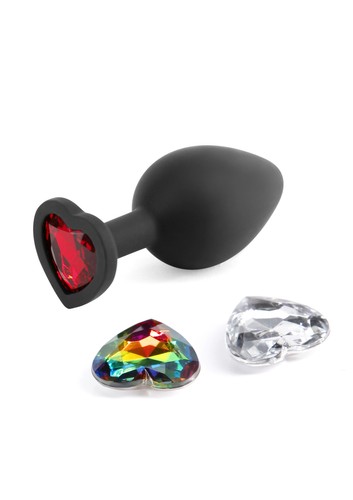 Plug anale con set pietra