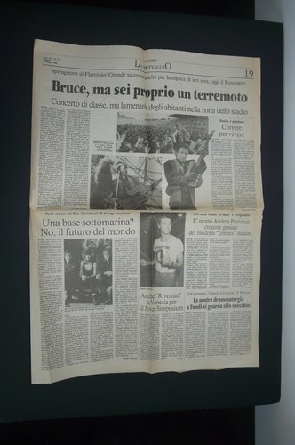 Pagina giornale tempo morte - giornale, il