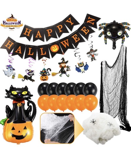 Hallowen kit decorazioni - hallowen,