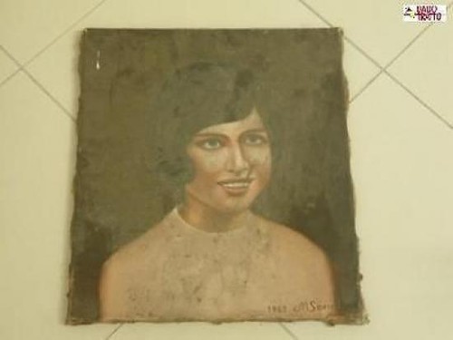 Quadro dipinto tela - tela, 1965