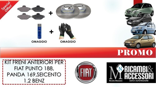 Kit dischi pastiglie freno - pastiglie,
