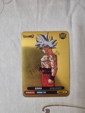 Lamincards Goku Ultra  1 / 10 DragonBall Universe Survival LIMITED GOLD EDITION