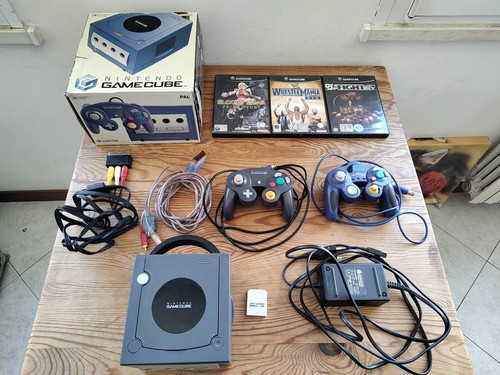 Gamecube console 3 giochi - console,