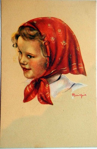 Mariapia franzoni cartolina - franzoni,
