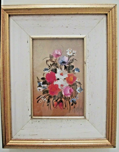 Quadro olio 10x15cm volpi - quadro,