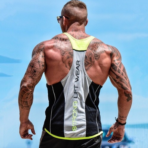 Canotta uomo bodybuilding - uomo,