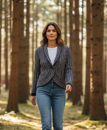 Cardigan tribale maglione