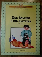 Beatrice Garau Guido Petter DUE BAMBINI E UNA GATTA Giunti Marzocco 1985 vintage