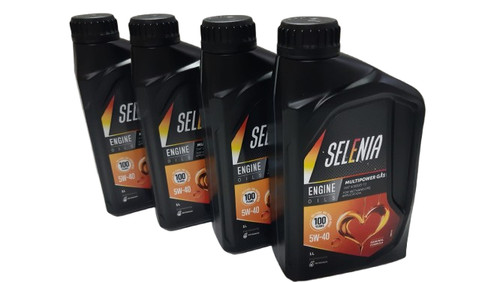 Litri olio motore selenia - 4,