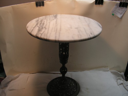 Base ottone piano marmo - e,