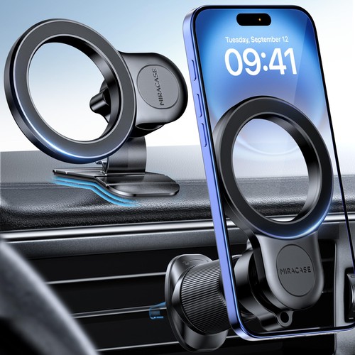 Miracase porta cellulare auto - cellulare,