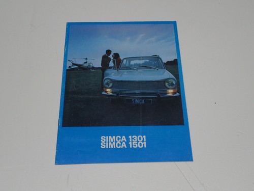 Simca 1301 1501 brochure - 1501,
