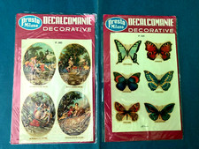 Decalcomanie - decorative - Quadri - Farfalle - anni 60 - 