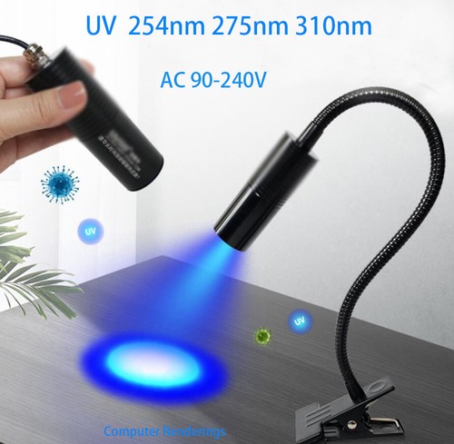 Lampada clip onda corta - , led