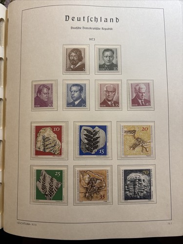 Ddr 1973 annata completa mnh - mnh,