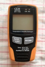 CEM DT-172 Temperature & Humidity Datalogger registra dati temperatura/umidità