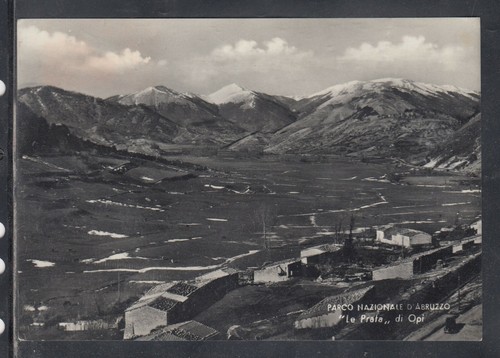 Cartolina parco nazionale - cartolina,