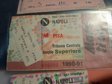 Biglietto ticket calcio napoli - biglietto,