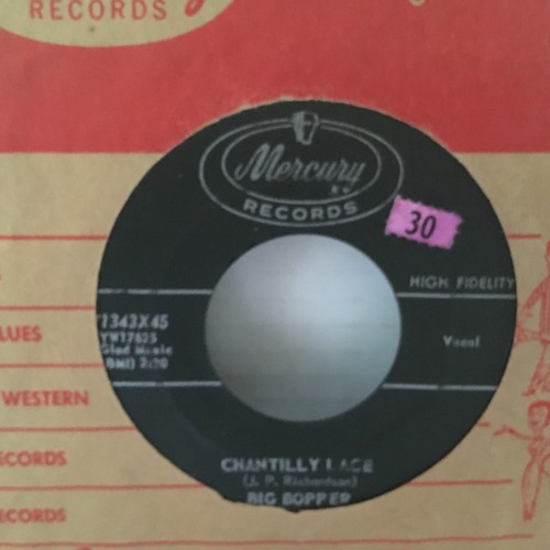 The big bopper vinyl - 7",