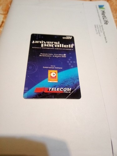 Scheda telefonica rara 1999 - telefonica,