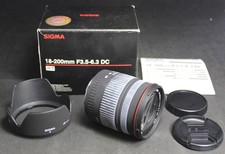 Sigma 18-200mm F3.5-6.3 DC