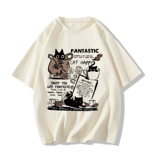 Maglietta fantastica cat - fantastica,