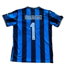 Inter FC-Maglia Commemorativa UCL 2010 Jose Mourinho firmata con COA e Fotoprova