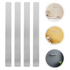  6 barre di ferro per magneti - Strisce di ferro per bacheche con supporto