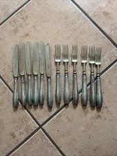 Antico Set Servizio In Argento