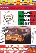 DECAL FIAT 131 ABARTH