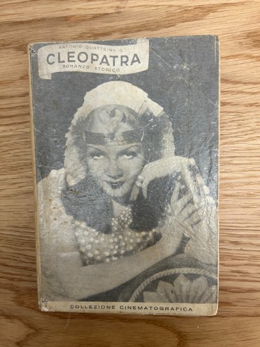 Cleopatra romanzo storico - romanzo, di