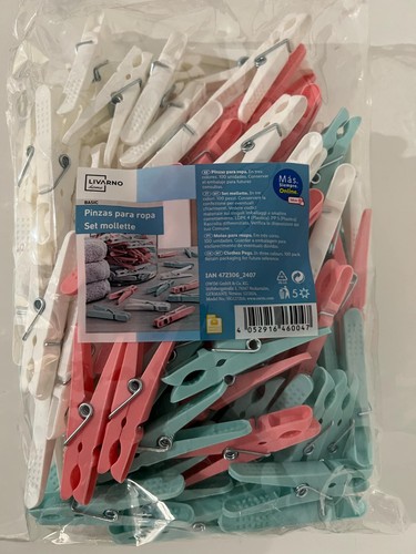 Set 100 mollette - set, per