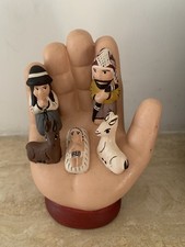 Presepe fatto a mano dal Peru