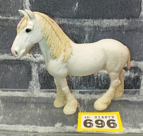 Schleich 13735 white shire - schleich,