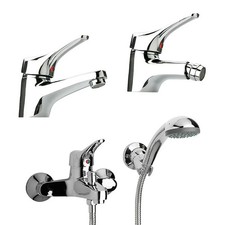 Set miscelatori lavabo bidet e