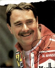 figurina I Pilotissimi Agip # 5 Nigel Mansell