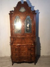 Trumeau scrittoio con ribalta stile barocco anni 50/60