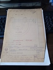 Benelli 650.1968s lotto disegni e calcoli MOTORE BENELLI (Volano)BENELLI TORNADO