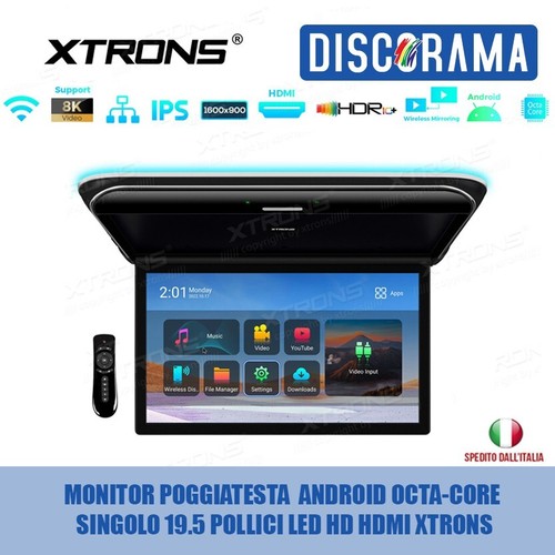 Monitor poggiatesta android - poggiatesta,