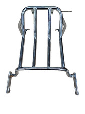 Portapacchi posteriore cromato